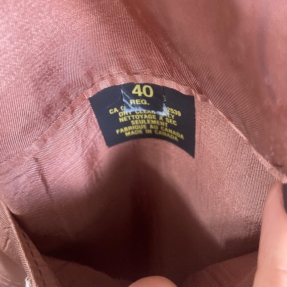 Vintage checked brown blazer - Picture 8 of 8